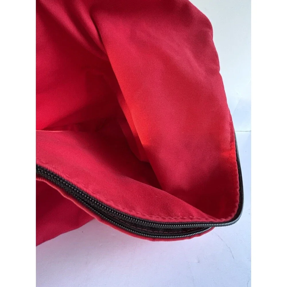 Lot Of 2 Ikea Lugnvik Red Pillow Cover Cushion Case 24x21” Discontinued